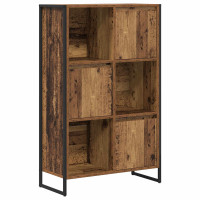 Produktbild för Bokskåp Gammalt trä 68 x 30 x 108.5 cm Konstruerat trä