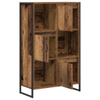 Produktbild för Bokskåp Gammalt trä 68 x 30 x 108.5 cm Konstruerat trä