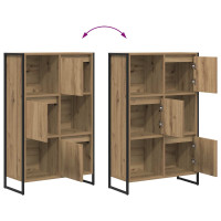 Produktbild för Bokskåp Artisan Ek 68 x 30 x 108.5 cm Konstruerat trä