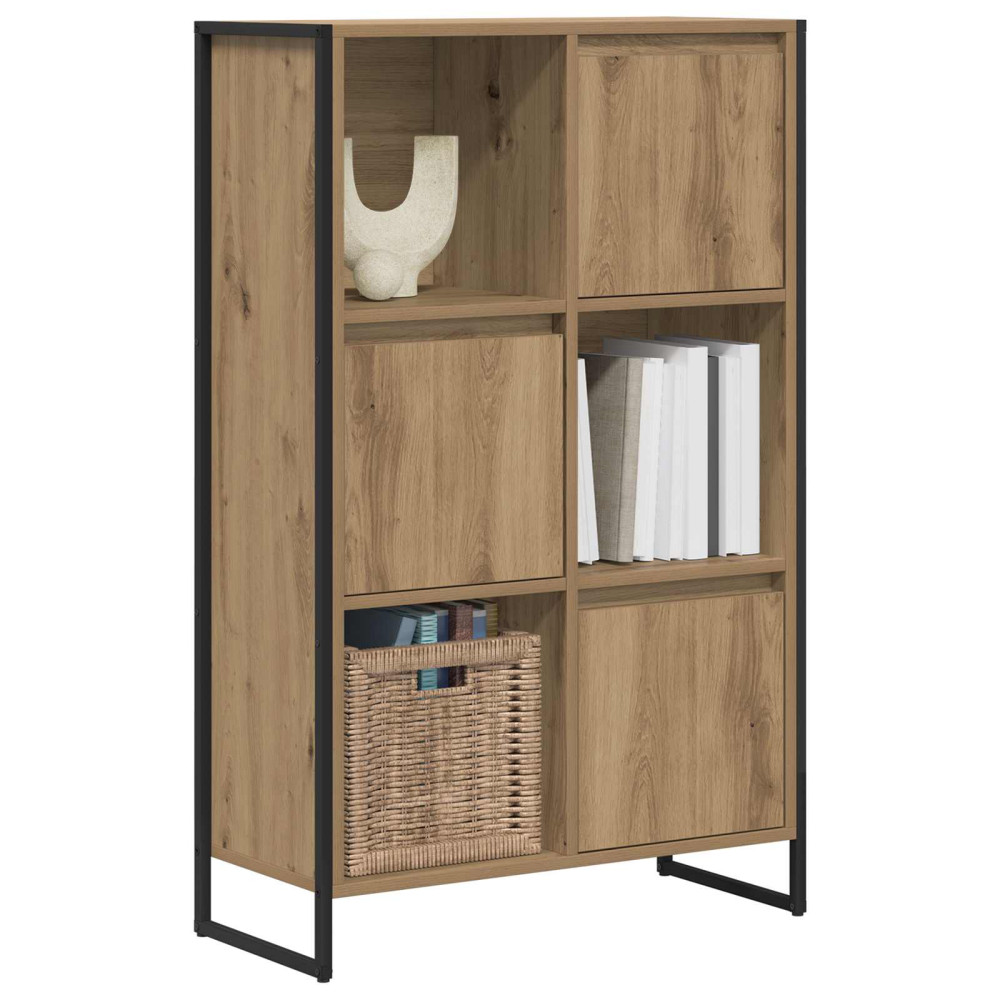 Produktbild för Bokskåp Artisan Ek 68 x 30 x 108.5 cm Konstruerat trä