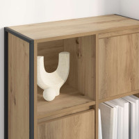 Produktbild för Bokskåp Artisan Ek 68 x 30 x 108.5 cm Konstruerat trä