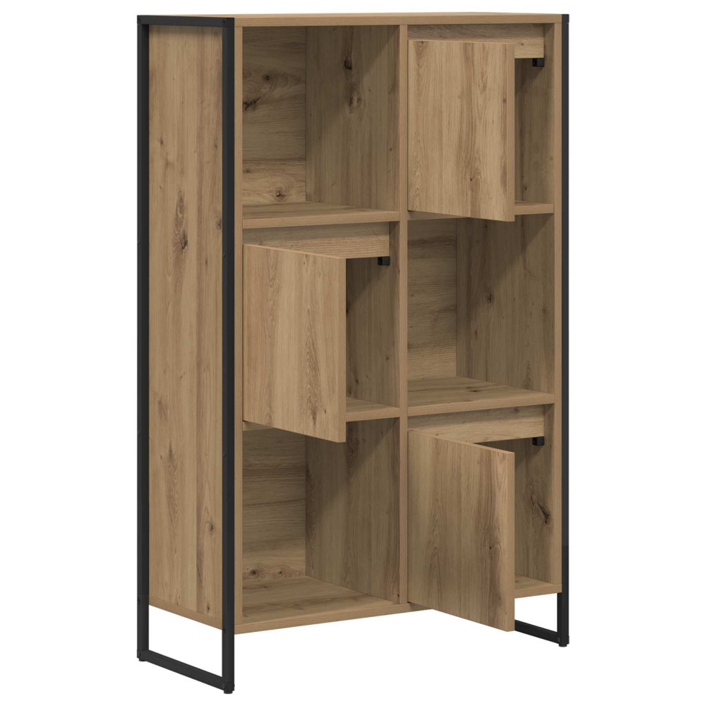 Produktbild för Bokskåp Artisan Ek 68 x 30 x 108.5 cm Konstruerat trä