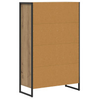 Produktbild för Bokskåp Artisan Ek 68 x 30 x 108.5 cm Konstruerat trä