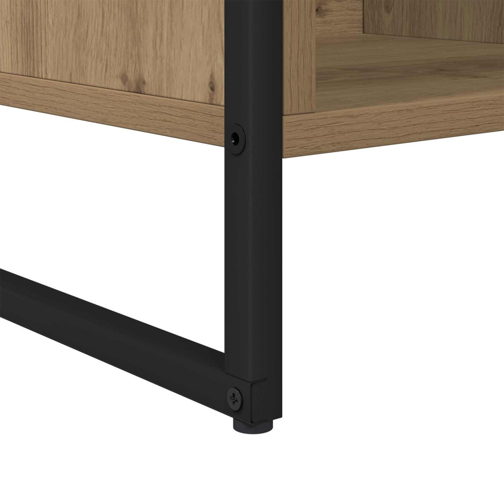 Produktbild för Bokskåp Artisan Ek 68 x 30 x 108.5 cm Konstruerat trä
