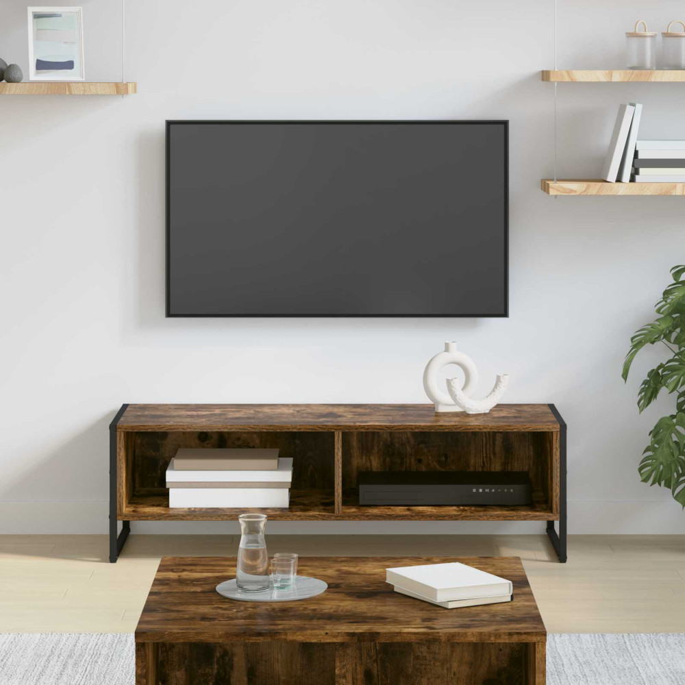 Produktbild för TV-skåp Rökek 100 x 36.5 x 30.5 cm Konstruerat trä
