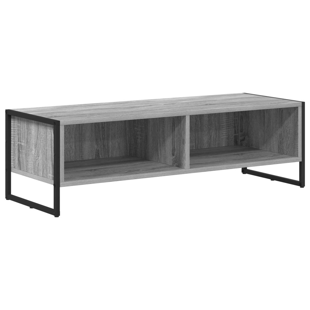 Produktbild för TV-skåp Grå Sonoma 100 x 36.5 x 30.5 cm Konstruerat trä