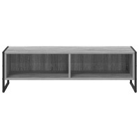 Produktbild för TV-skåp Grå Sonoma 100 x 36.5 x 30.5 cm Konstruerat trä