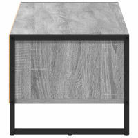 Produktbild för TV-skåp Grå Sonoma 100 x 36.5 x 30.5 cm Konstruerat trä