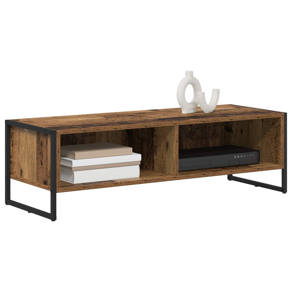 Produktbild för TV-skåp Gammalt trä 100 x 36.5 x 30.5 cm Konstruerat trä