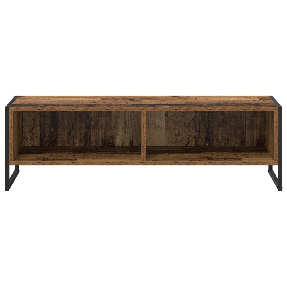 Produktbild för TV-skåp Gammalt trä 100 x 36.5 x 30.5 cm Konstruerat trä
