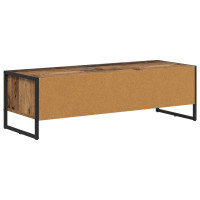 Produktbild för TV-skåp Gammalt trä 100 x 36.5 x 30.5 cm Konstruerat trä