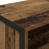 Produktbild för TV-skåp Gammalt trä 100 x 36.5 x 30.5 cm Konstruerat trä