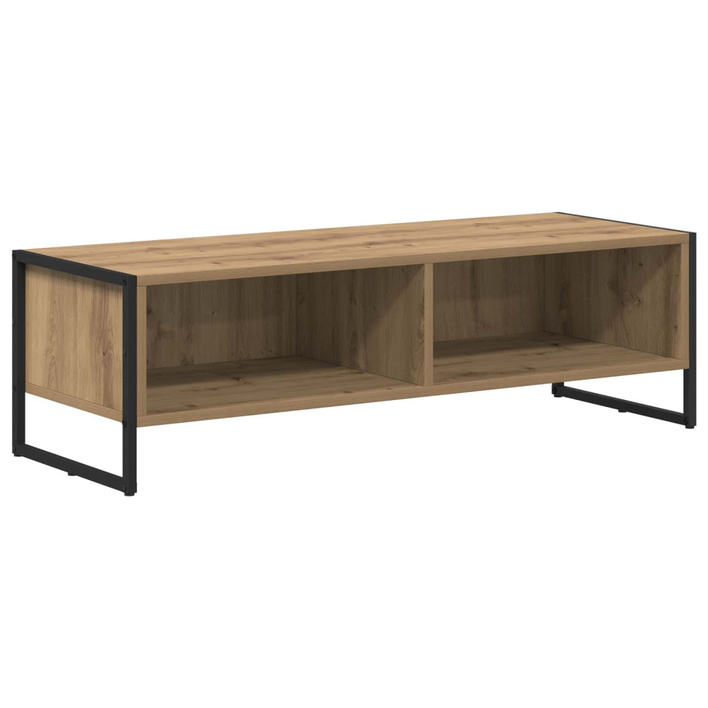 Produktbild för TV-skåp 100 x 36.5 x 30.5 cm Artisan Ek Konstruerat trä