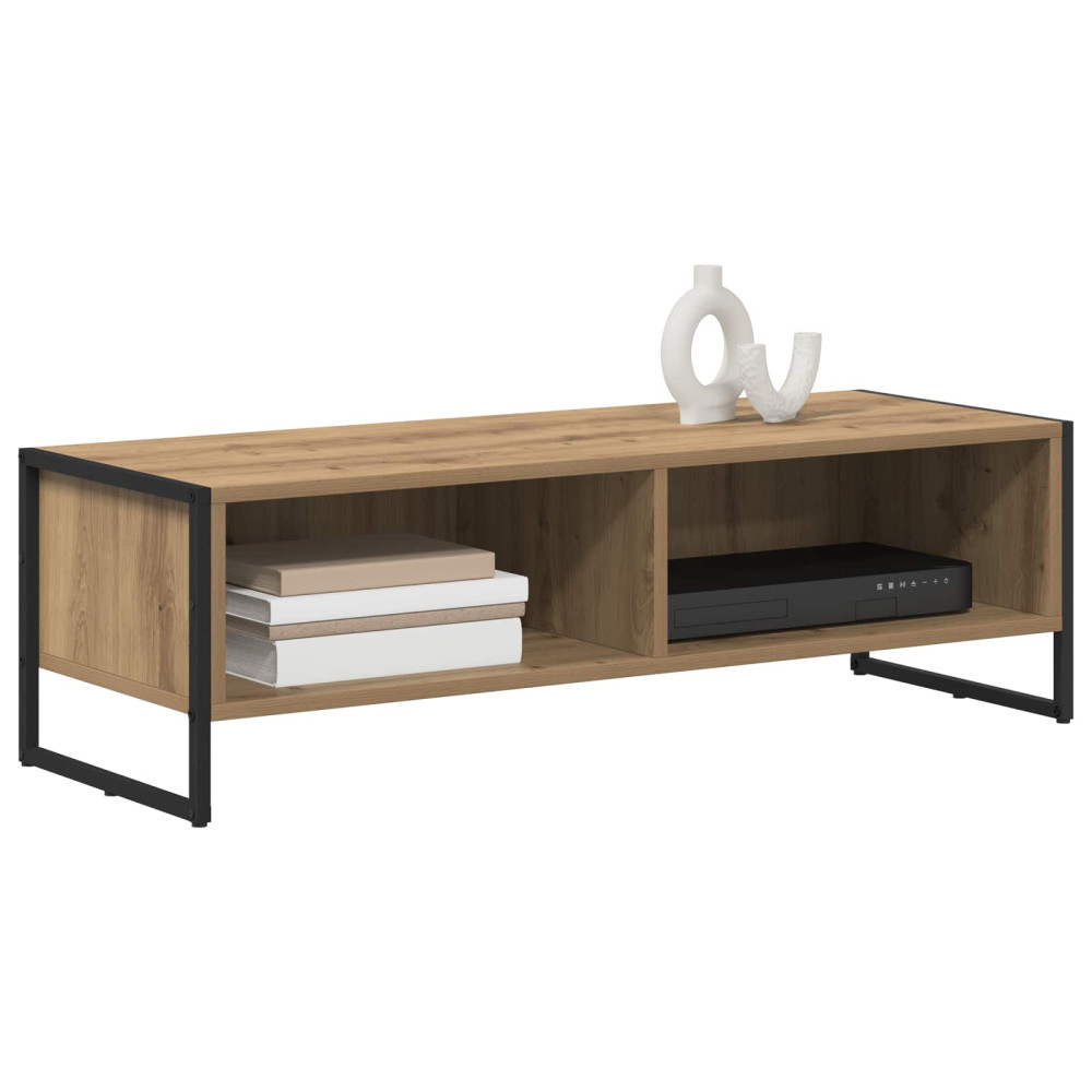 Produktbild för TV-skåp 100 x 36.5 x 30.5 cm Artisan Ek Konstruerat trä