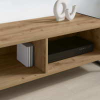 Produktbild för TV-skåp 100 x 36.5 x 30.5 cm Artisan Ek Konstruerat trä
