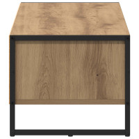 Produktbild för TV-skåp 100 x 36.5 x 30.5 cm Artisan Ek Konstruerat trä