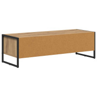 Produktbild för TV-skåp 100 x 36.5 x 30.5 cm Artisan Ek Konstruerat trä