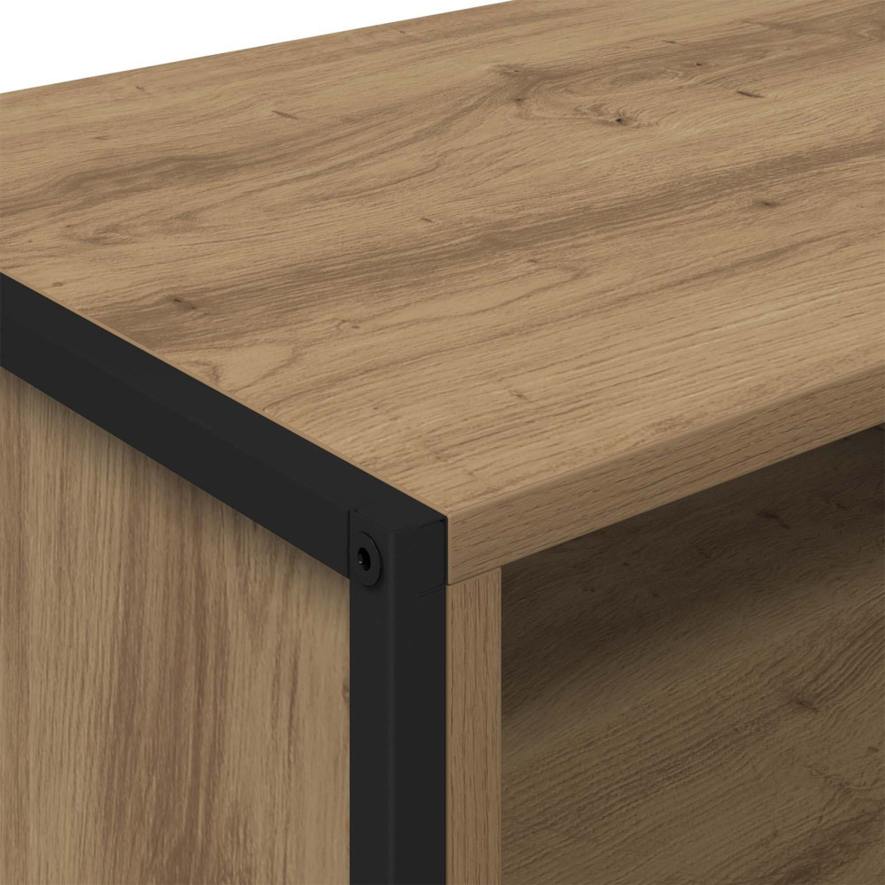Produktbild för TV-skåp 100 x 36.5 x 30.5 cm Artisan Ek Konstruerat trä
