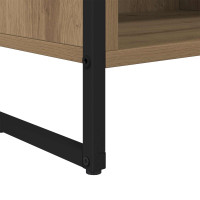 Produktbild för TV-skåp 100 x 36.5 x 30.5 cm Artisan Ek Konstruerat trä