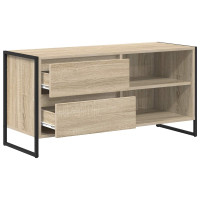 Produktbild för TV-skåp med låda Sonoma 100 x 36 x 49,5 cm Konstruerat trä