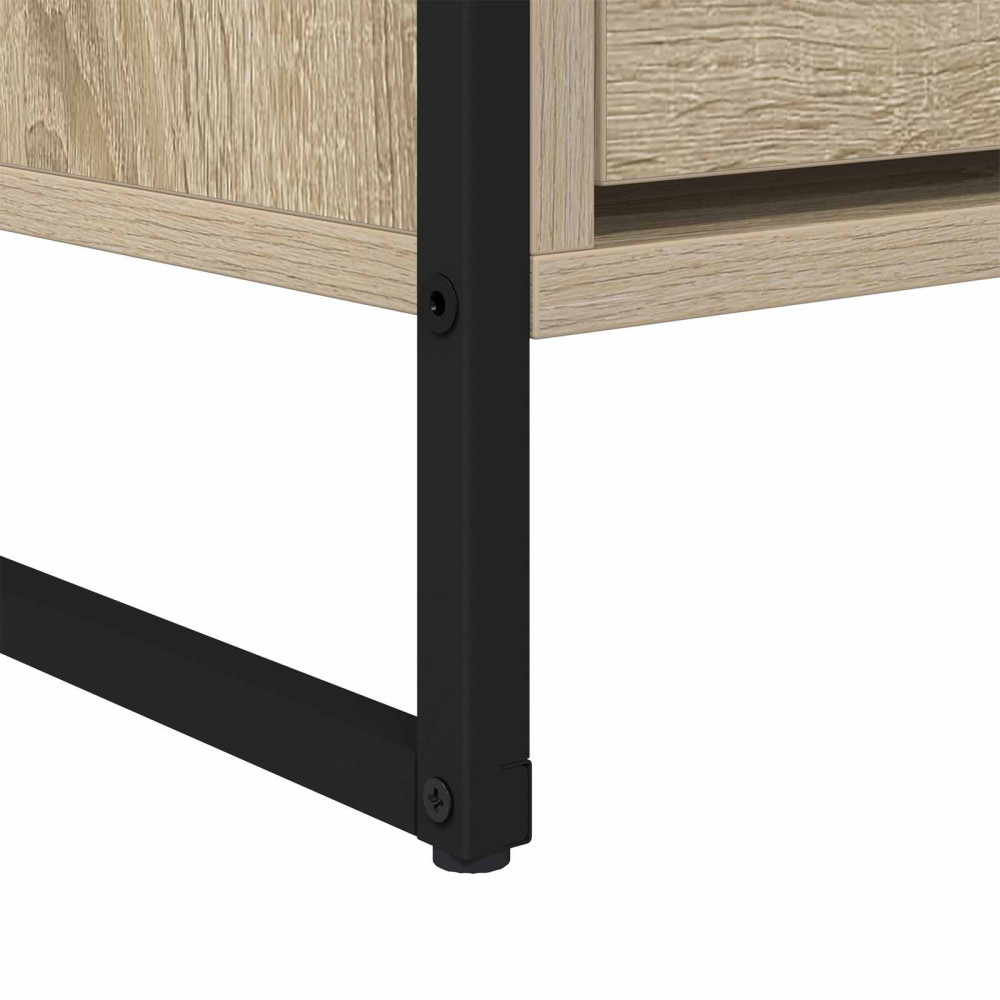 Produktbild för TV-skåp med låda Sonoma 100 x 36 x 49,5 cm Konstruerat trä