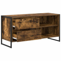 Produktbild för TV-skåp med låda Rökek 100 x 36 x 49,5 cm Konstruerat trä