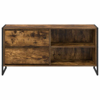 Produktbild för TV-skåp med låda Rökek 100 x 36 x 49,5 cm Konstruerat trä