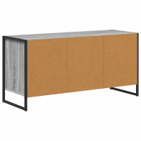 Produktbild för TV-skåp med låda Grå Sonoma 100 x 36 x 49,5 cm Konstruerat trä