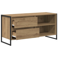 Produktbild för TV-skåp 100 x 36 x 49,5 cm Artisan Ek Konstruerat trä