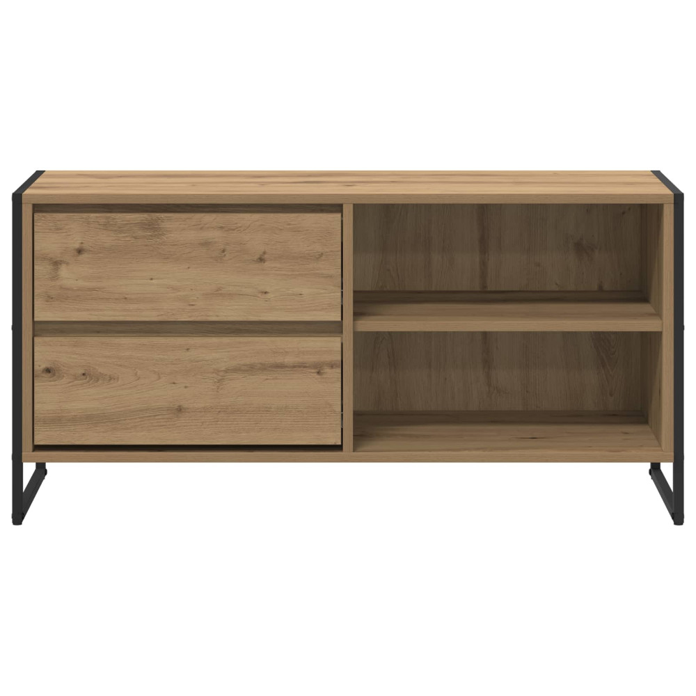 Produktbild för TV-skåp 100 x 36 x 49,5 cm Artisan Ek Konstruerat trä