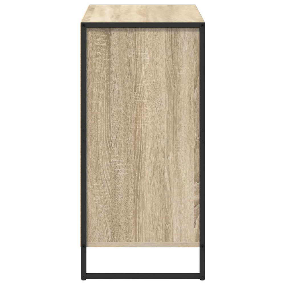 Produktbild för Sideboard med låda Sonoma 79 x 36 x 75.5 cm Konstruerat trä