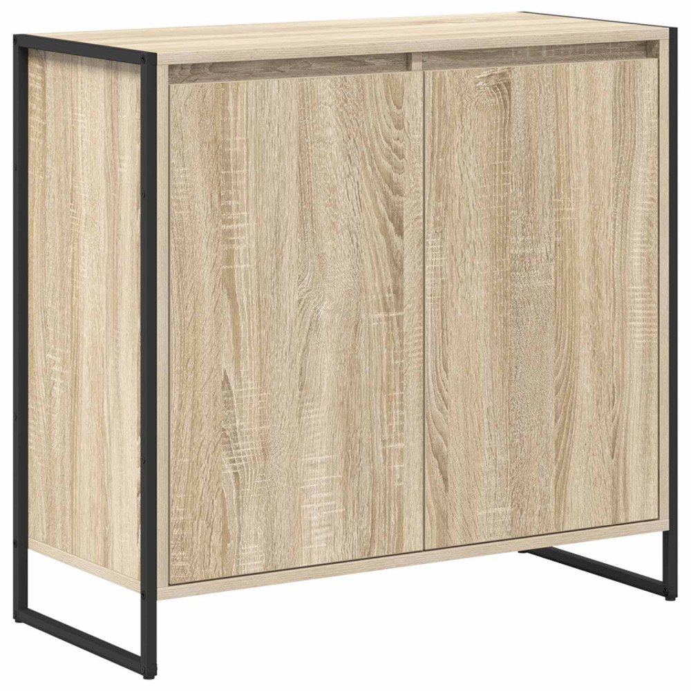 Produktbild för Sidokabinett Sonoma 79 x 36 x 75 cm Konstruerat trä