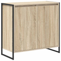 Produktbild för Sidokabinett Sonoma 79 x 36 x 75 cm Konstruerat trä