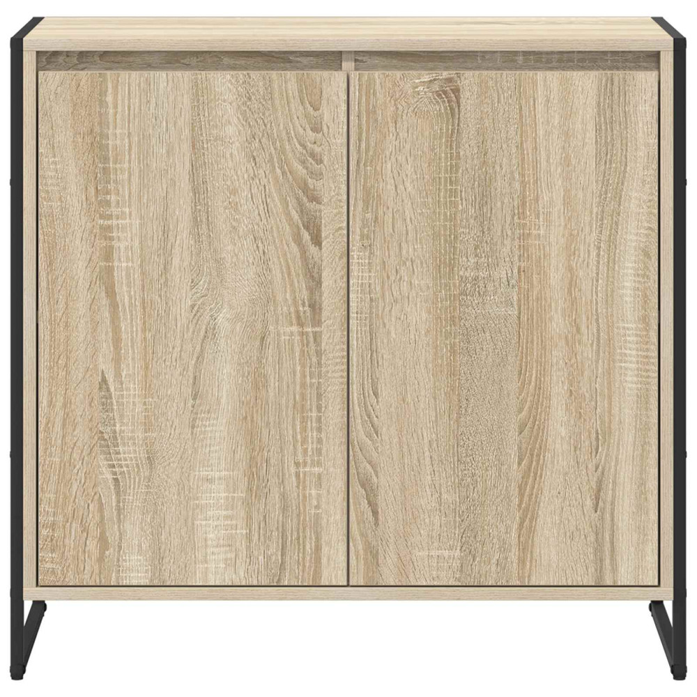 Produktbild för Sidokabinett Sonoma 79 x 36 x 75 cm Konstruerat trä