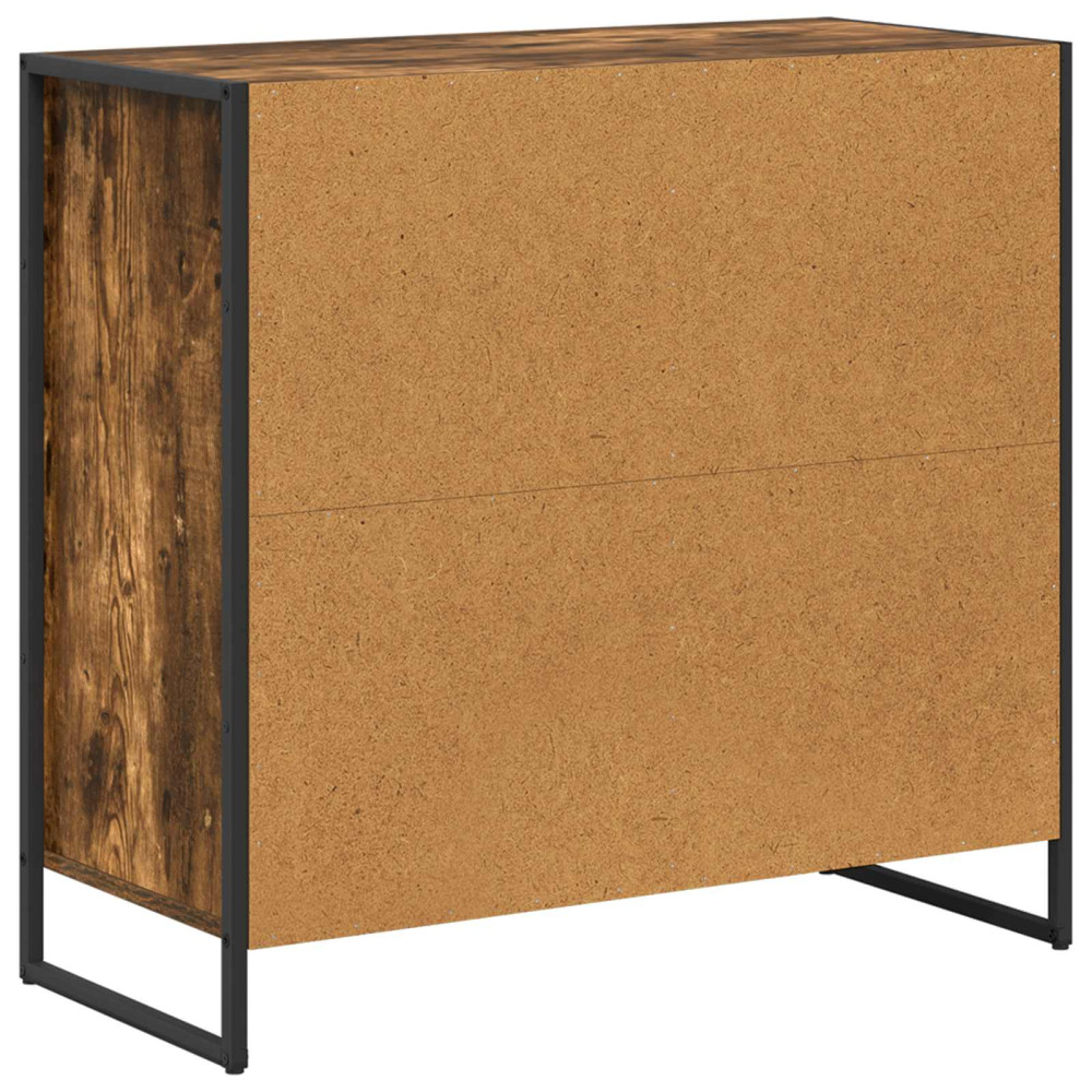 Produktbild för Sidokabinett Rökek 79 x 36 x 75 cm Konstruerat trä
