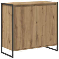 Produktbild för Sidokabinett Artisan Ek 79 x 36 x 75 cm Konstruerat trä