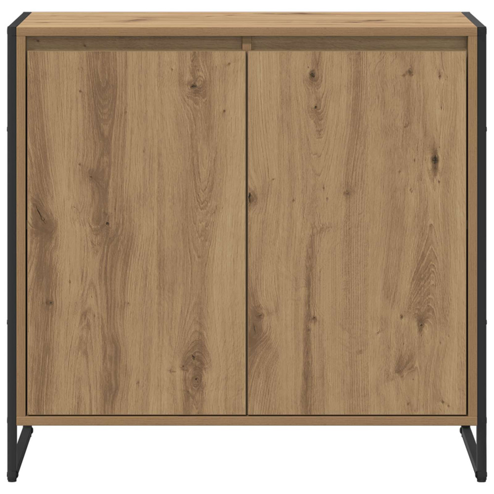 Produktbild för Sidokabinett Artisan Ek 79 x 36 x 75 cm Konstruerat trä