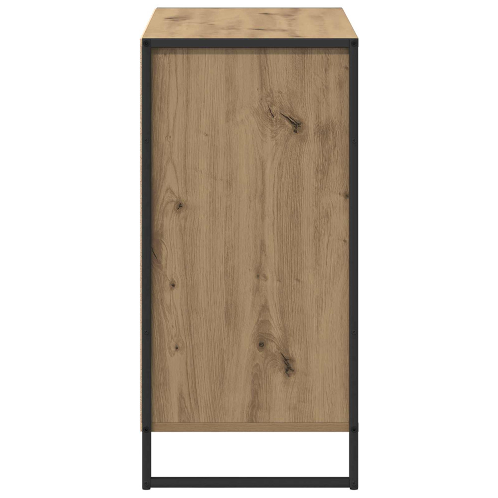 Produktbild för Sidokabinett Artisan Ek 79 x 36 x 75 cm Konstruerat trä