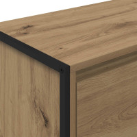 Produktbild för Sidokabinett Artisan Ek 79 x 36 x 75 cm Konstruerat trä