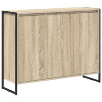 Produktbild för Sidokabinett Sonoma 96,5 x 30 x 75 cm Konstruerat trä
