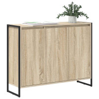 Produktbild för Sidokabinett Sonoma 96,5 x 30 x 75 cm Konstruerat trä