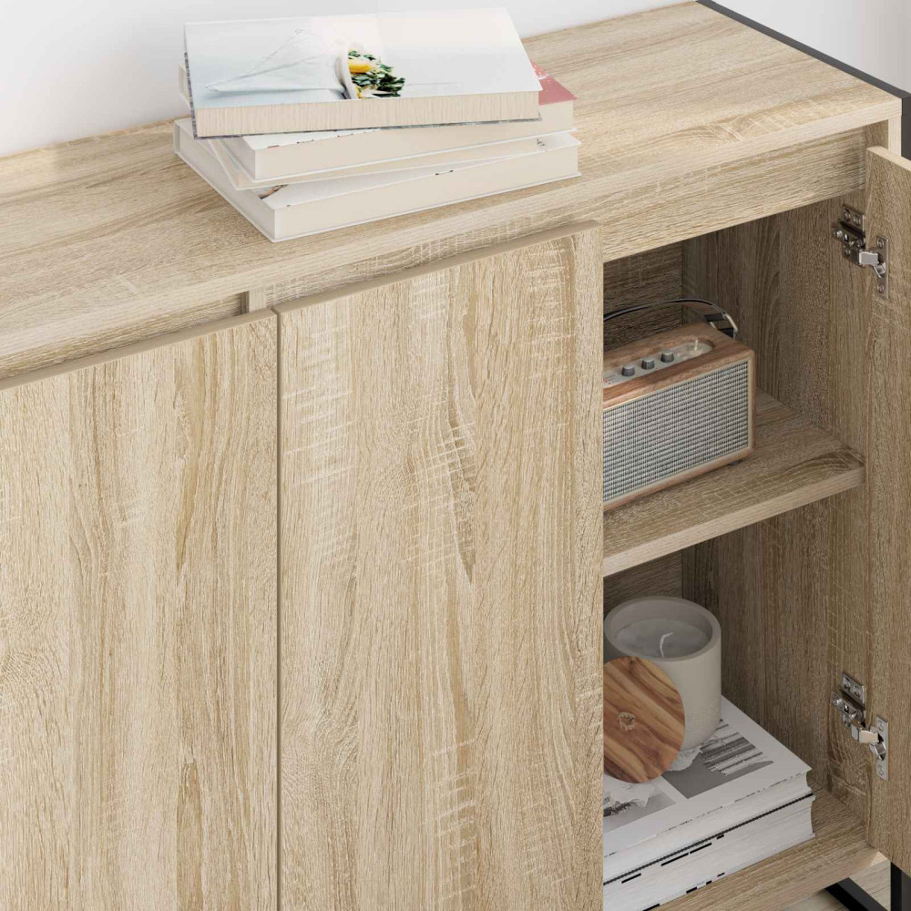 Produktbild för Sidokabinett Sonoma 96,5 x 30 x 75 cm Konstruerat trä