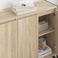 Produktbild för Sidokabinett Sonoma 96,5 x 30 x 75 cm Konstruerat trä
