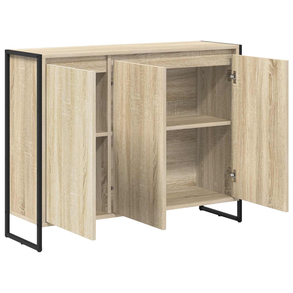 Produktbild för Sidokabinett Sonoma 96,5 x 30 x 75 cm Konstruerat trä