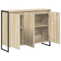 Produktbild för Sidokabinett Sonoma 96,5 x 30 x 75 cm Konstruerat trä