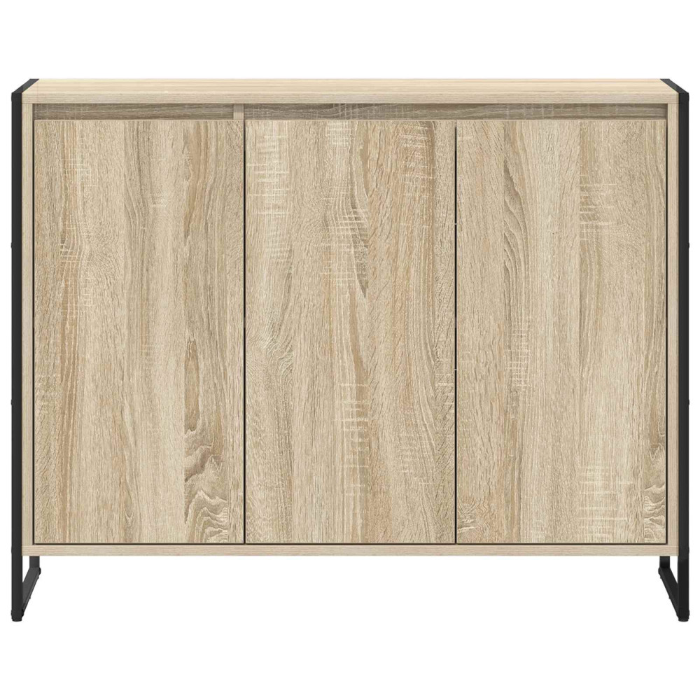 Produktbild för Sidokabinett Sonoma 96,5 x 30 x 75 cm Konstruerat trä