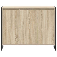 Produktbild för Sidokabinett Sonoma 96,5 x 30 x 75 cm Konstruerat trä