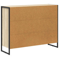 Produktbild för Sidokabinett Sonoma 96,5 x 30 x 75 cm Konstruerat trä