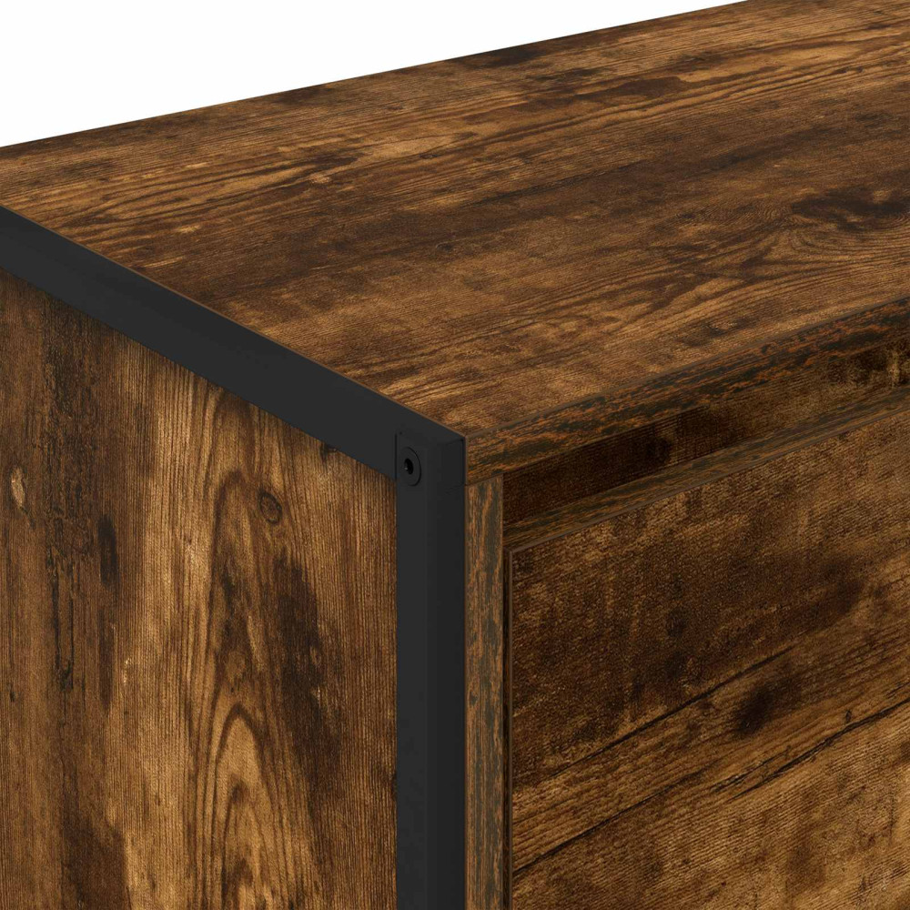 Produktbild för Sidokabinett Rökek 96,5 x 30 x 75 cm Konstruerat trä