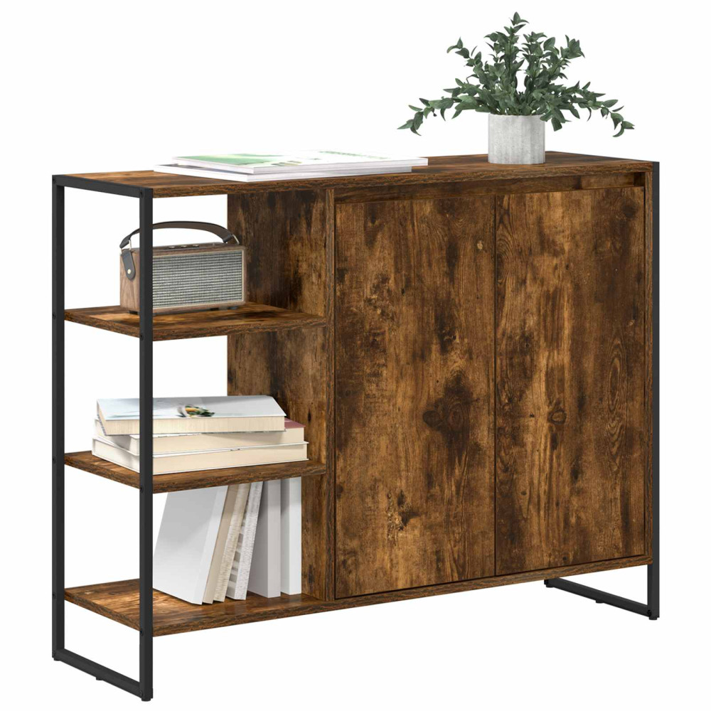 Produktbild för Sidokabinett Rökek 96.5 x 30 x 75 cm Konstruerat trä